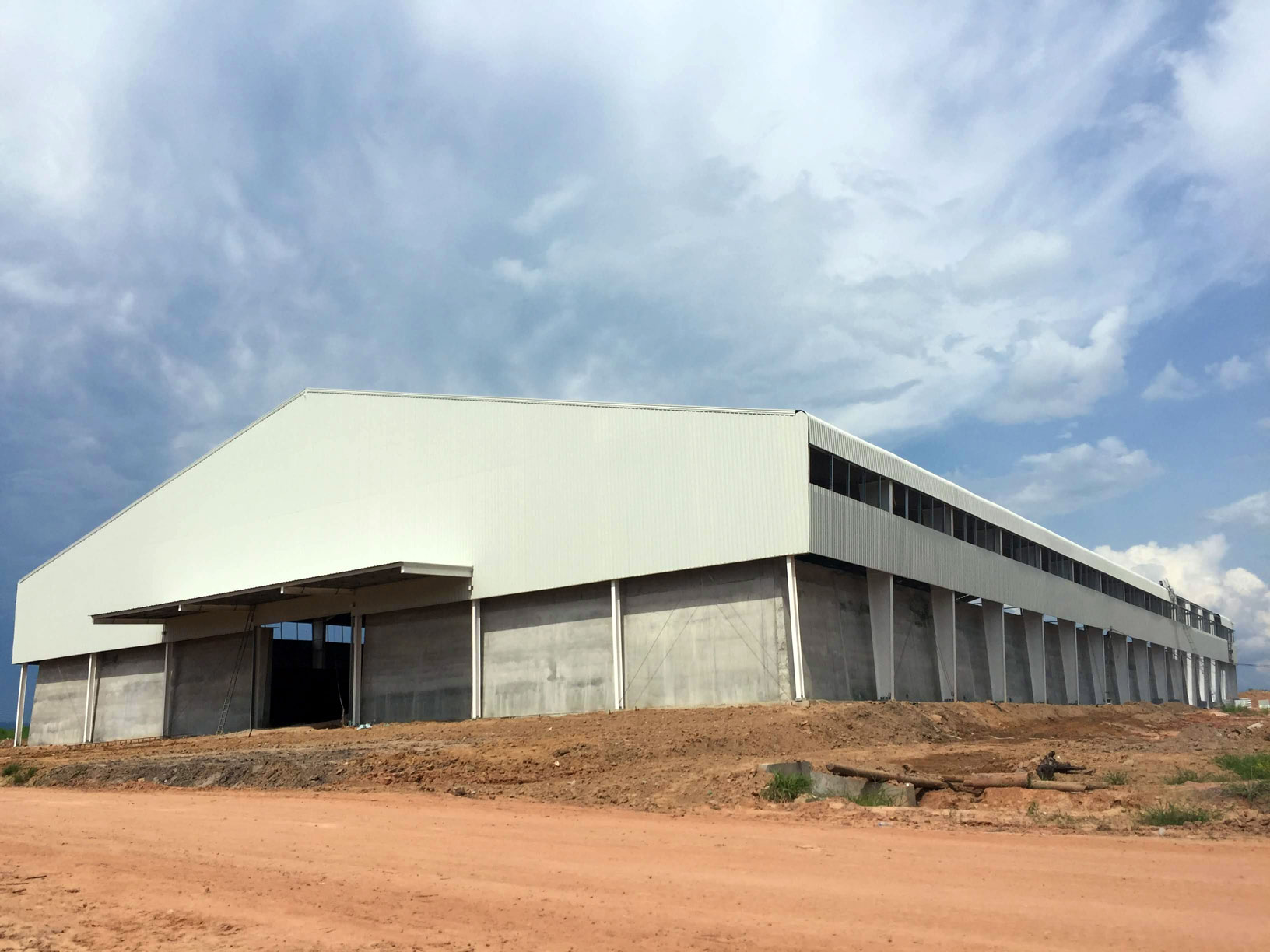 Thailand's prefabricated steel sugar factory project