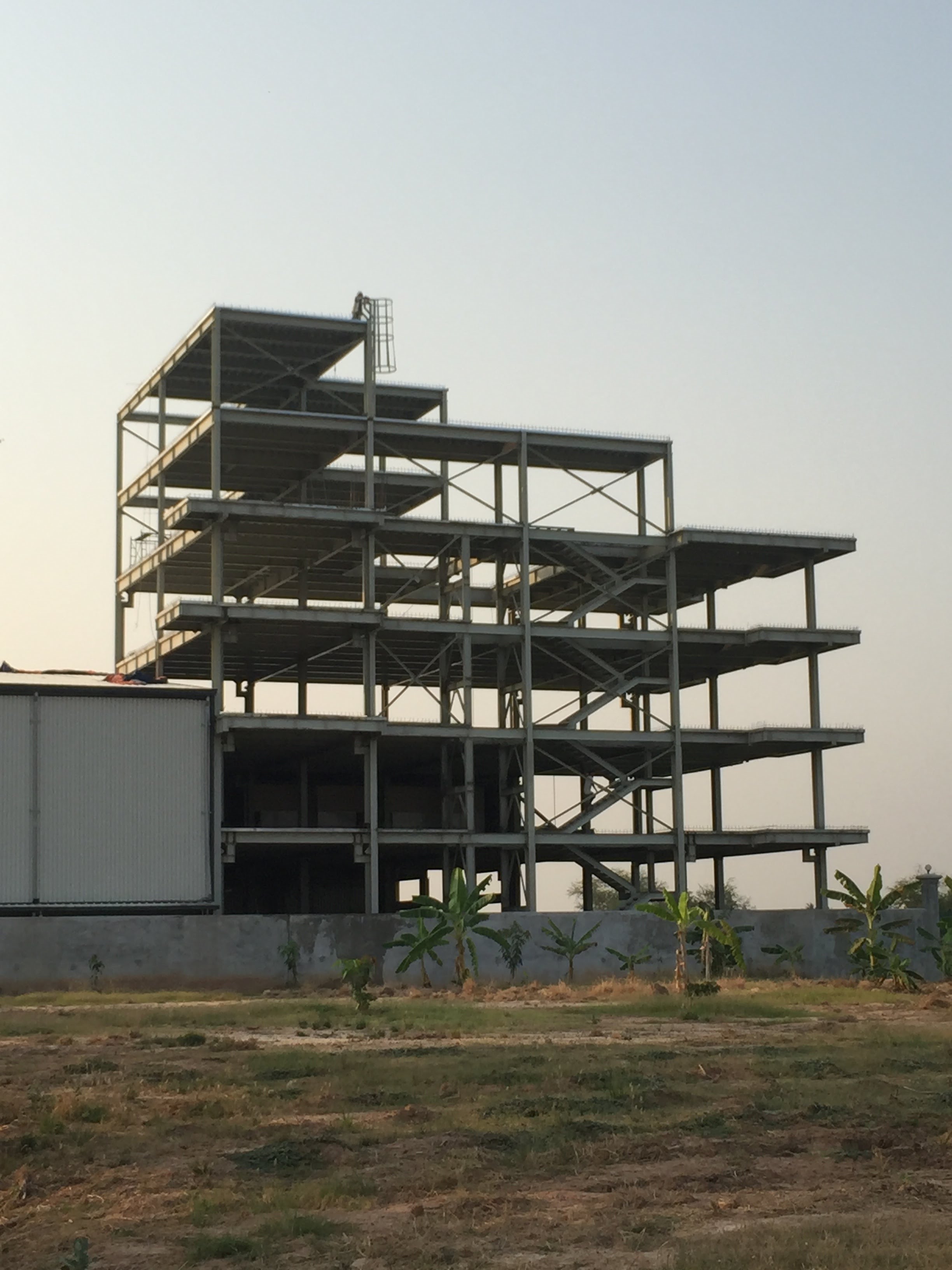 Prefabricated Cambodia Hospital manufactured by Universal Vietnam Steel Buildings